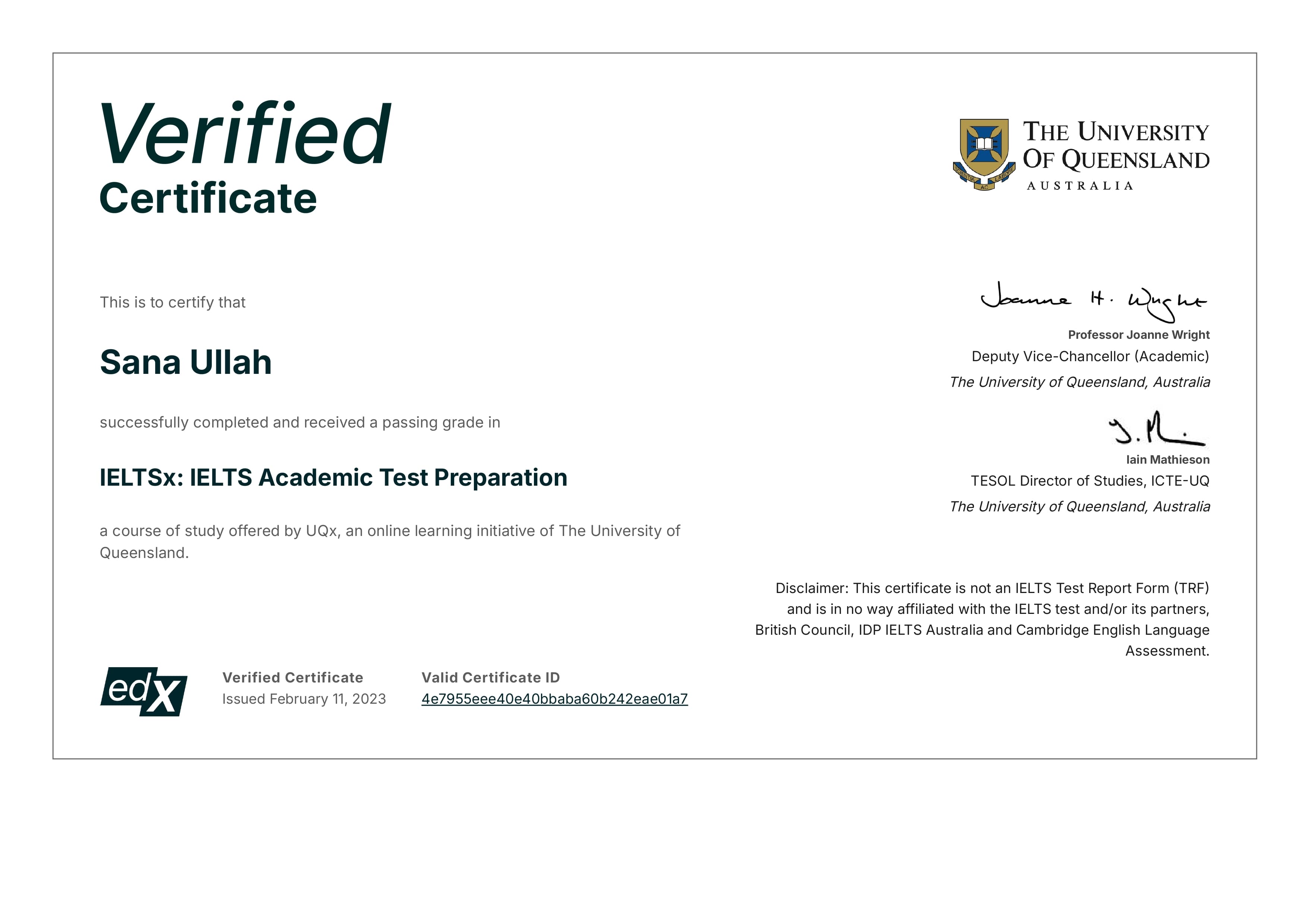 IELTS: IELTS Academic Test Preparation